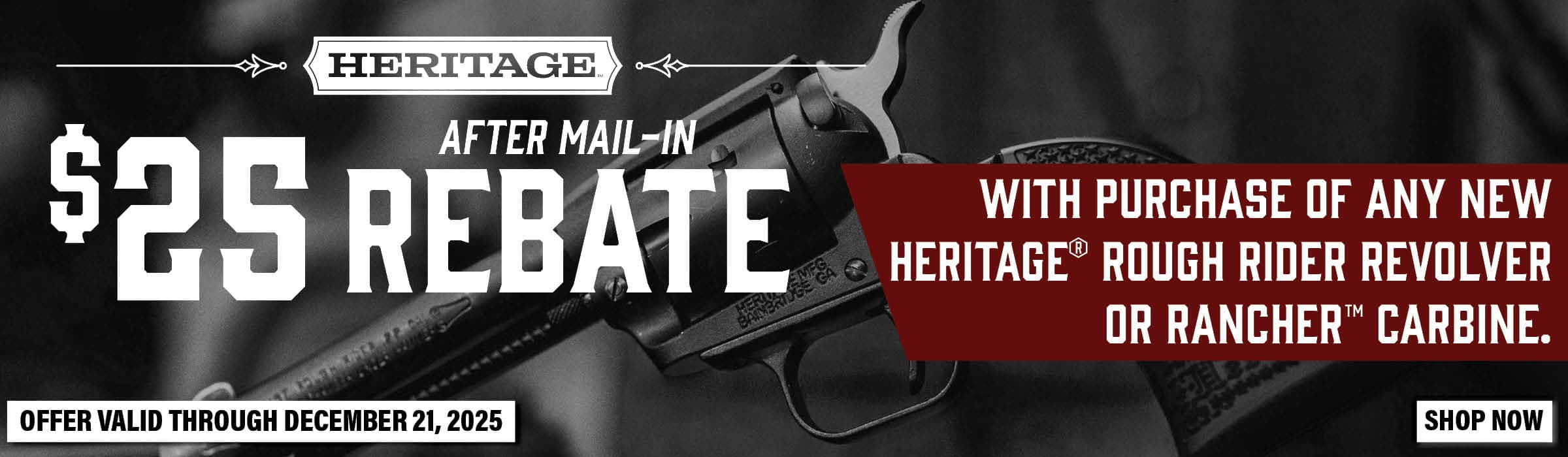 Heritage Roundup Rebate